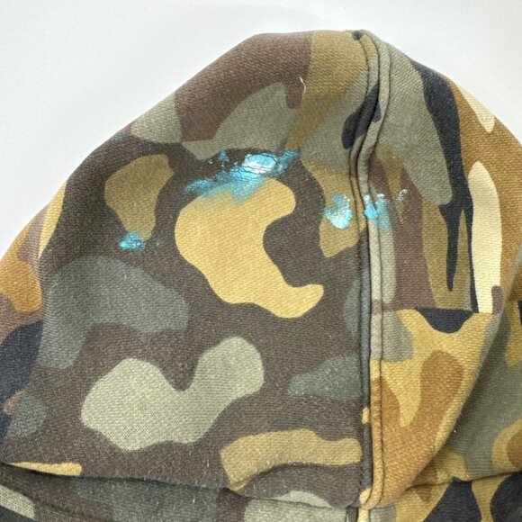 Hooded Camo Sweatshirt Hoodie Youth Boys Small 8 Pockets Outdoor Hunting Casual - Picture 6 of 12